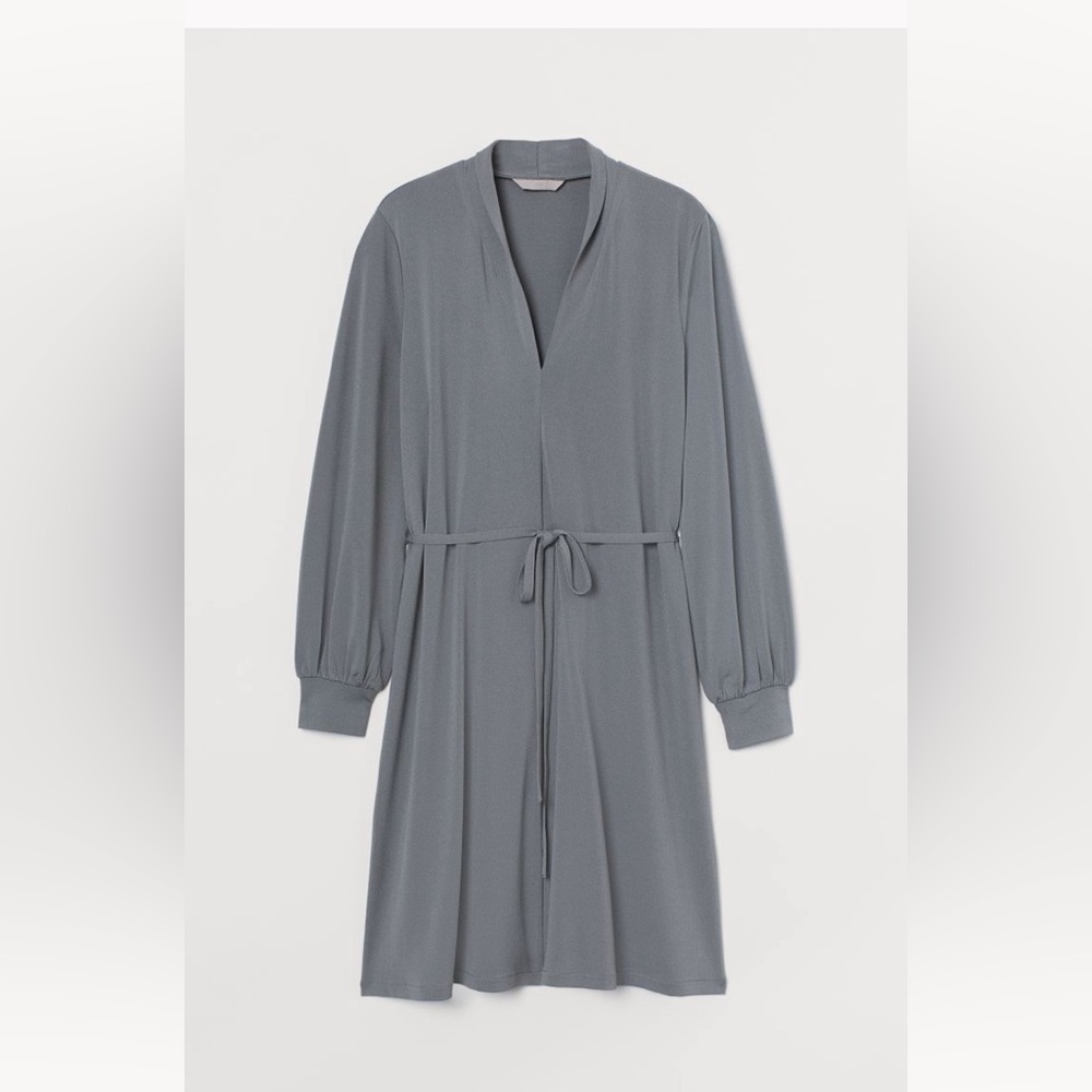Shawl-Collar Dress